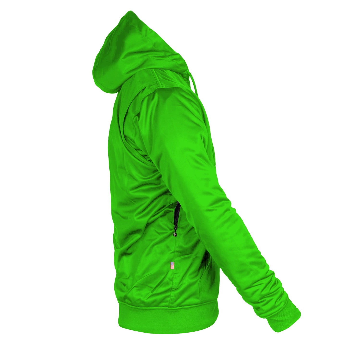 Green Solid Ultra Protective Hoodie
