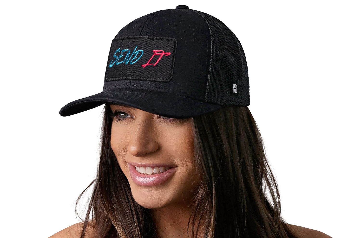 Send It Trucker Hat | Black Snapback