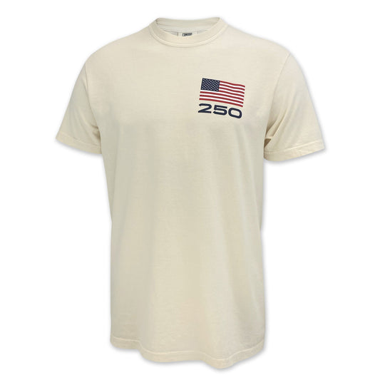 USA 250 Block T-Shirt (Ivory)