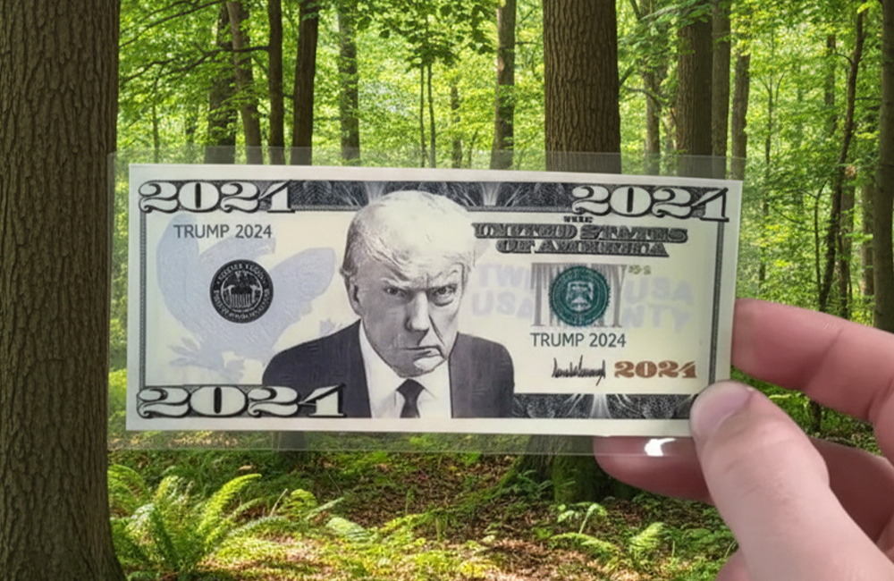 Trump $2024 Bill - Laminated