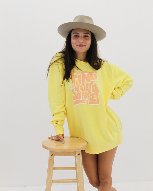 Koloa Groovy Find Your Sunset Sweatshirt