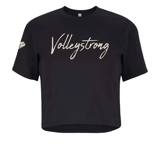 Volleystrong Signature Crop Tee