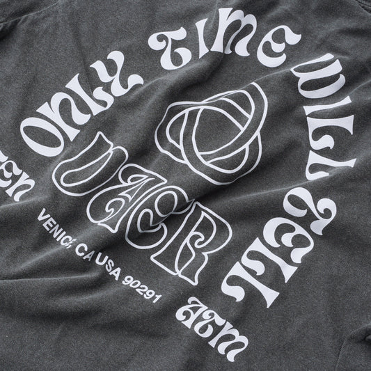 Vaer Only Time Will Tell T-Shirt - Grey