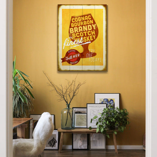 The Finest Spirits - Wood & Metal Wall Art