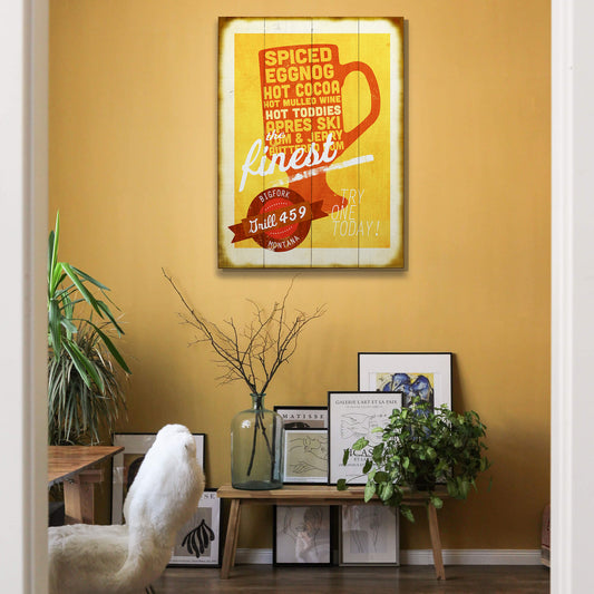 The Finest Hot Toddies - Wood & Metal Wall Art