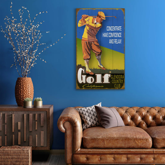 Concentrate - Wood & Metal Wall Art