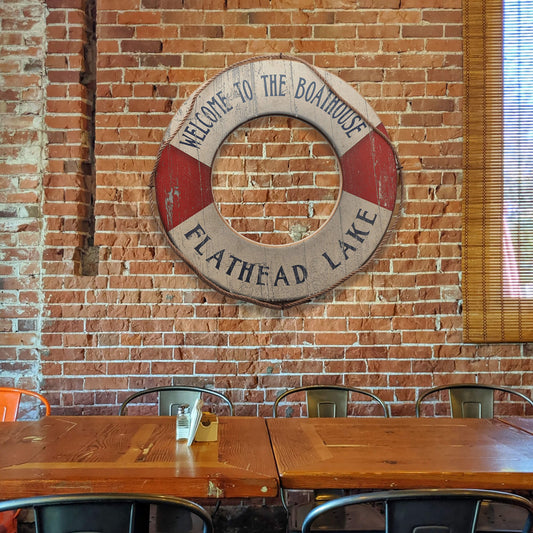 Life Preserver - Wood Wall Decor