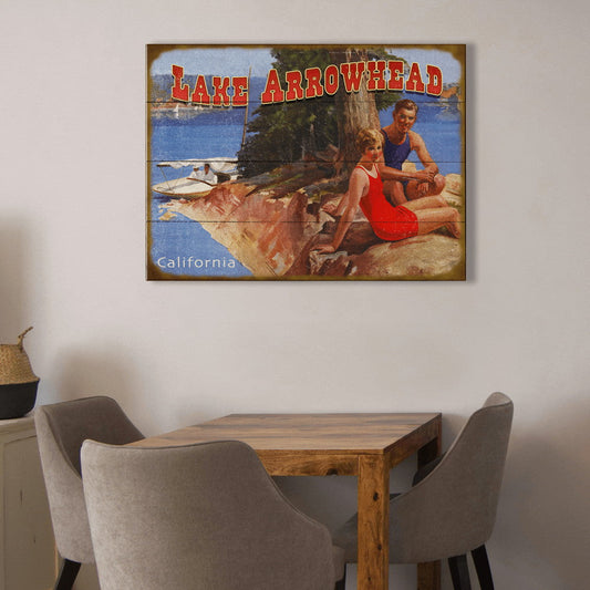 Lakeside Leisure - Wood & Metal Wall Art