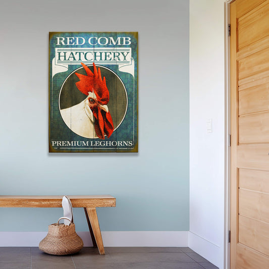 Chicken Hatchery - Wood & Metal Wall Art