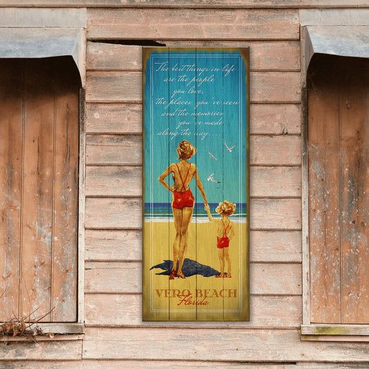 The Best Things in Life - Wood & Metal Wall Art