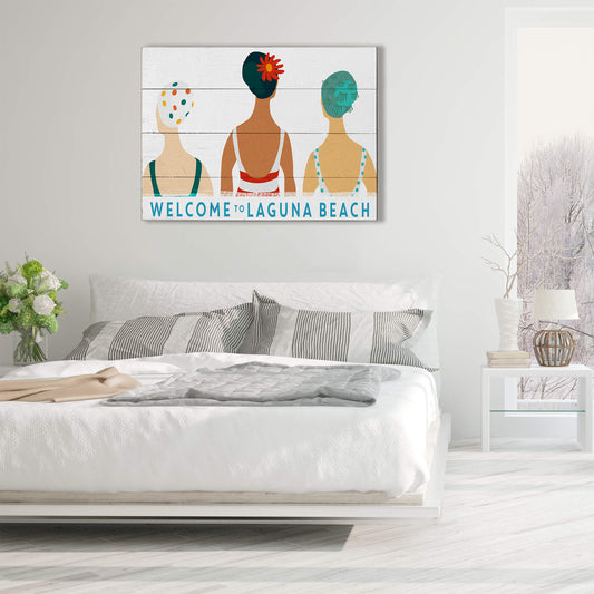 Seaside Bonnets - Wood & Metal Wall Art