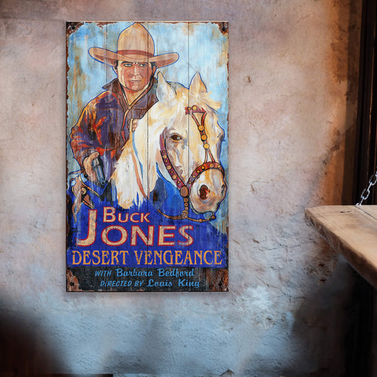 Desert Vengeance - Wood & Metal Wall Art