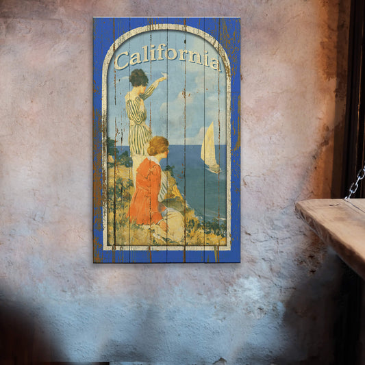 Sailors Welcome - Wood & Metal Wall Art