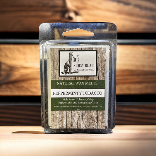 Pepperminty Tobacco-Natural Wax Melts