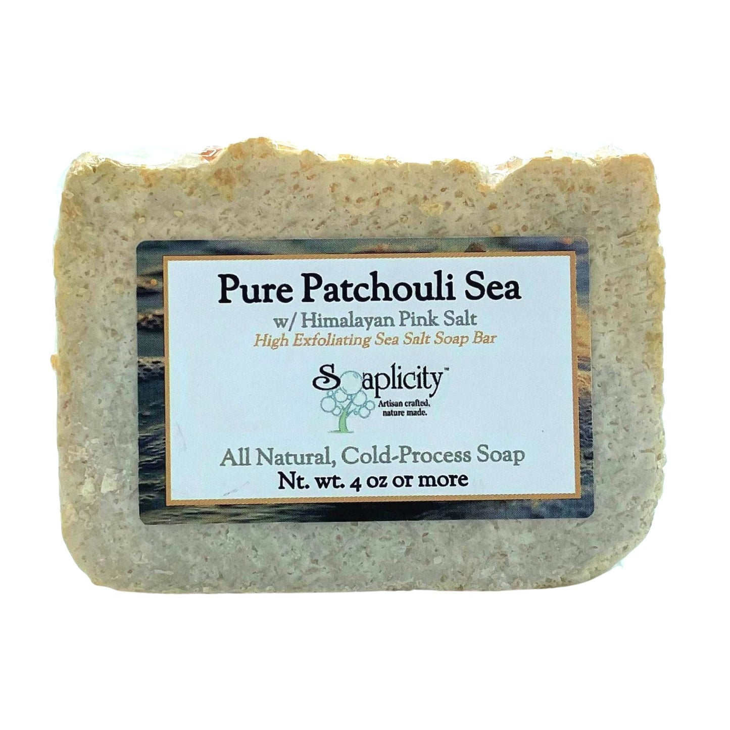 Pure Patchouli Sea Salt Soap Bar