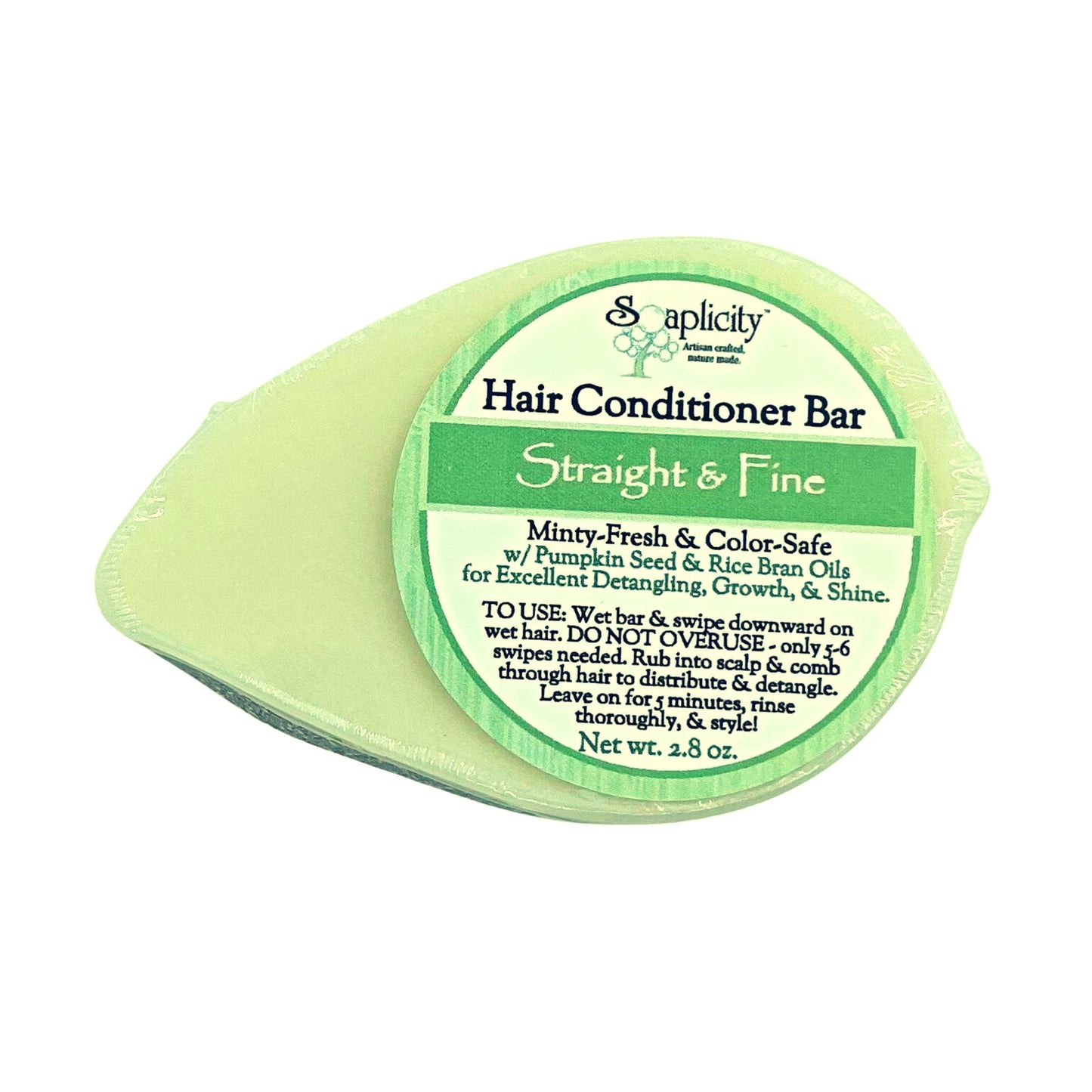 Hair Conditioner Bar - Straight & Fine