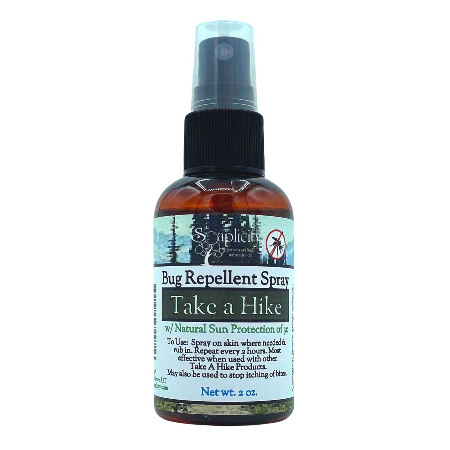Take A Hike Bug Repellent Spray - 100% Natural Bug Repellent