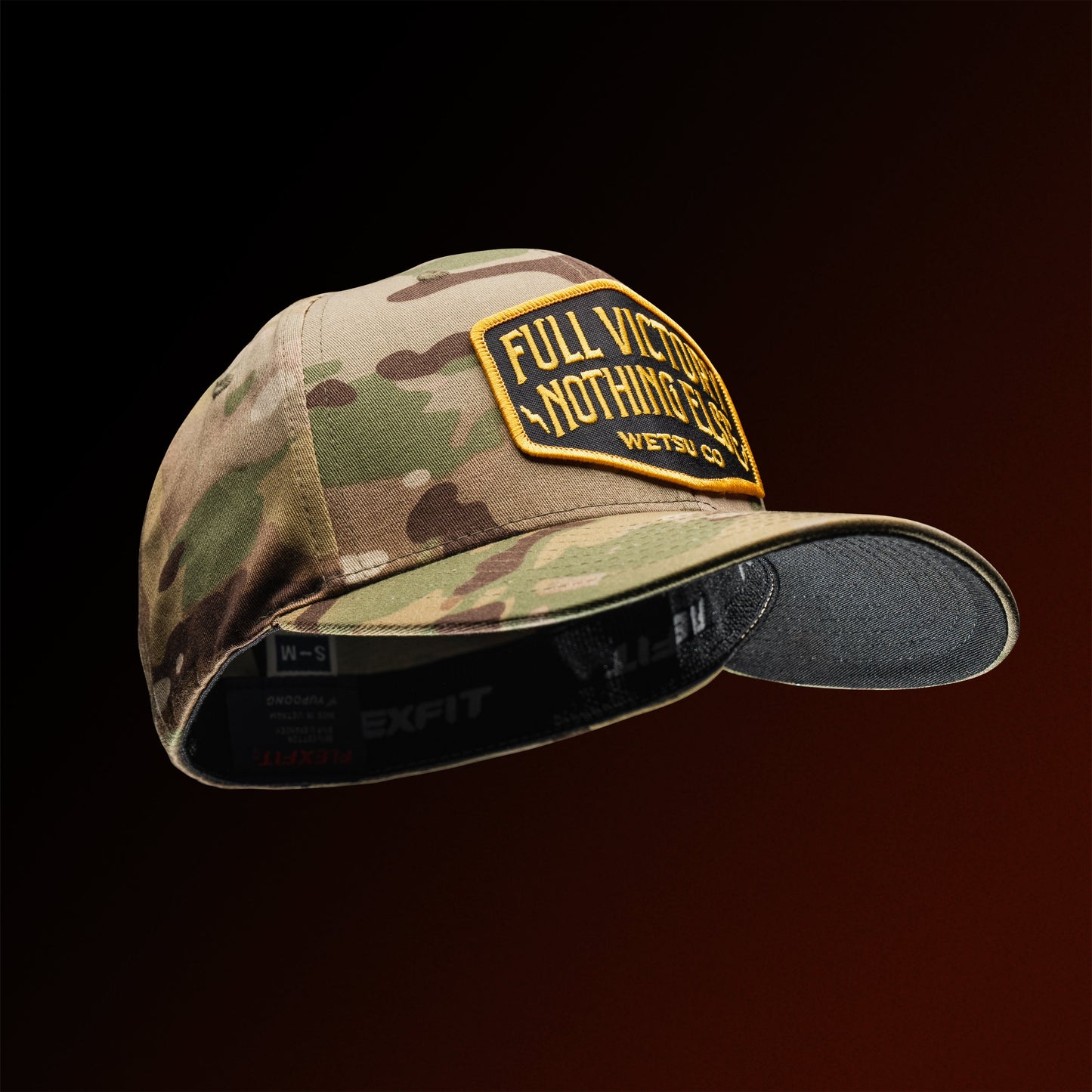 Full Victory Shield Patch Flexfit Hat