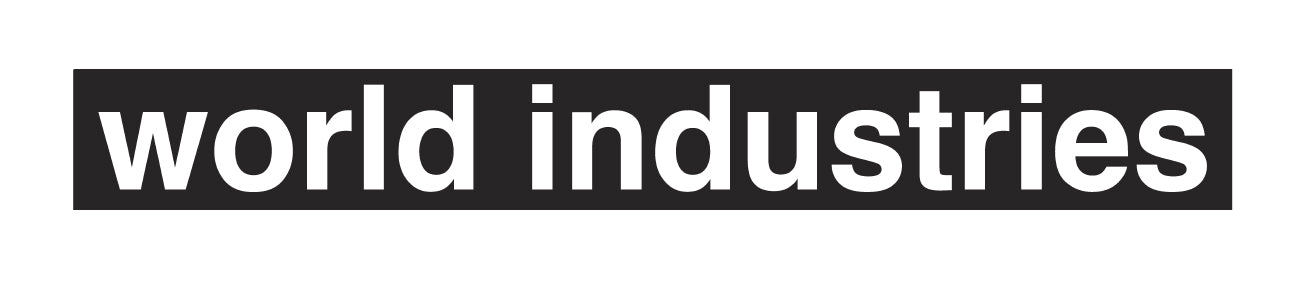 World Industries "World Logo" Sticker