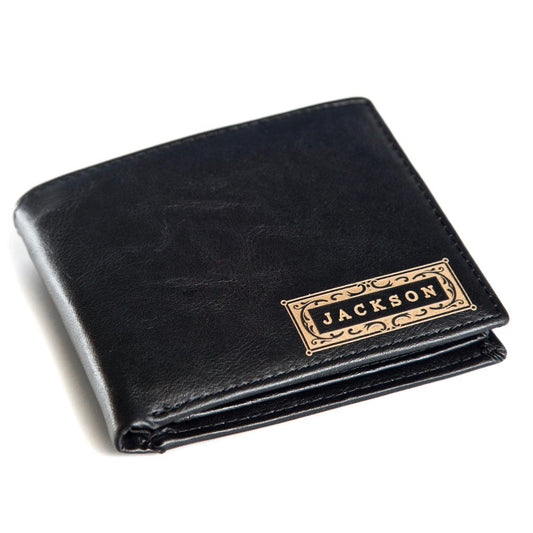 Personalized Bifold Wallet: Classic
