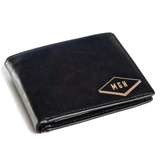 Personalized Bifold Wallet: Diamond