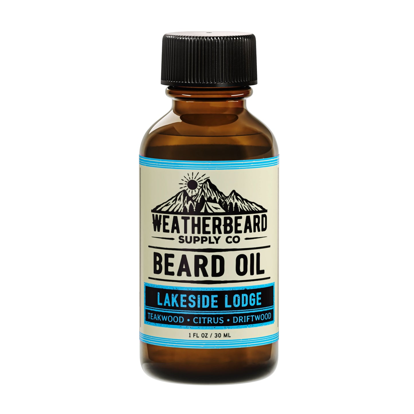 Lakeside Lodge Beard Oil - Teakwood, Citrus, Driftwood