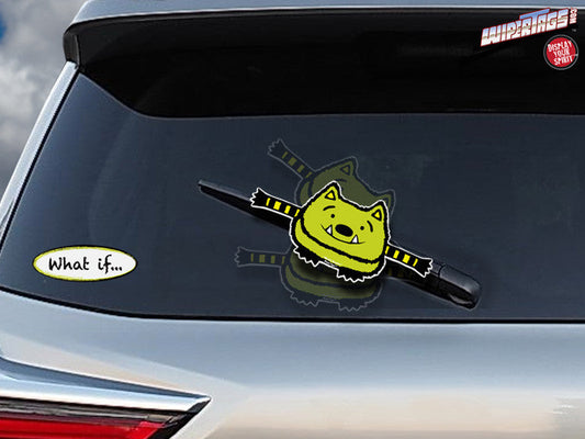 WhatIf Monster WiperTags and Decals