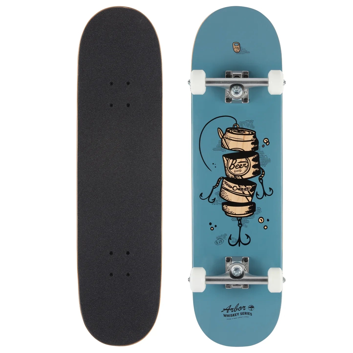 Arbor Whiskey Upcycle Skateboard Complete - 8.25″