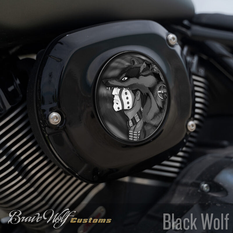Black Wolf - 5 Inch Decal
