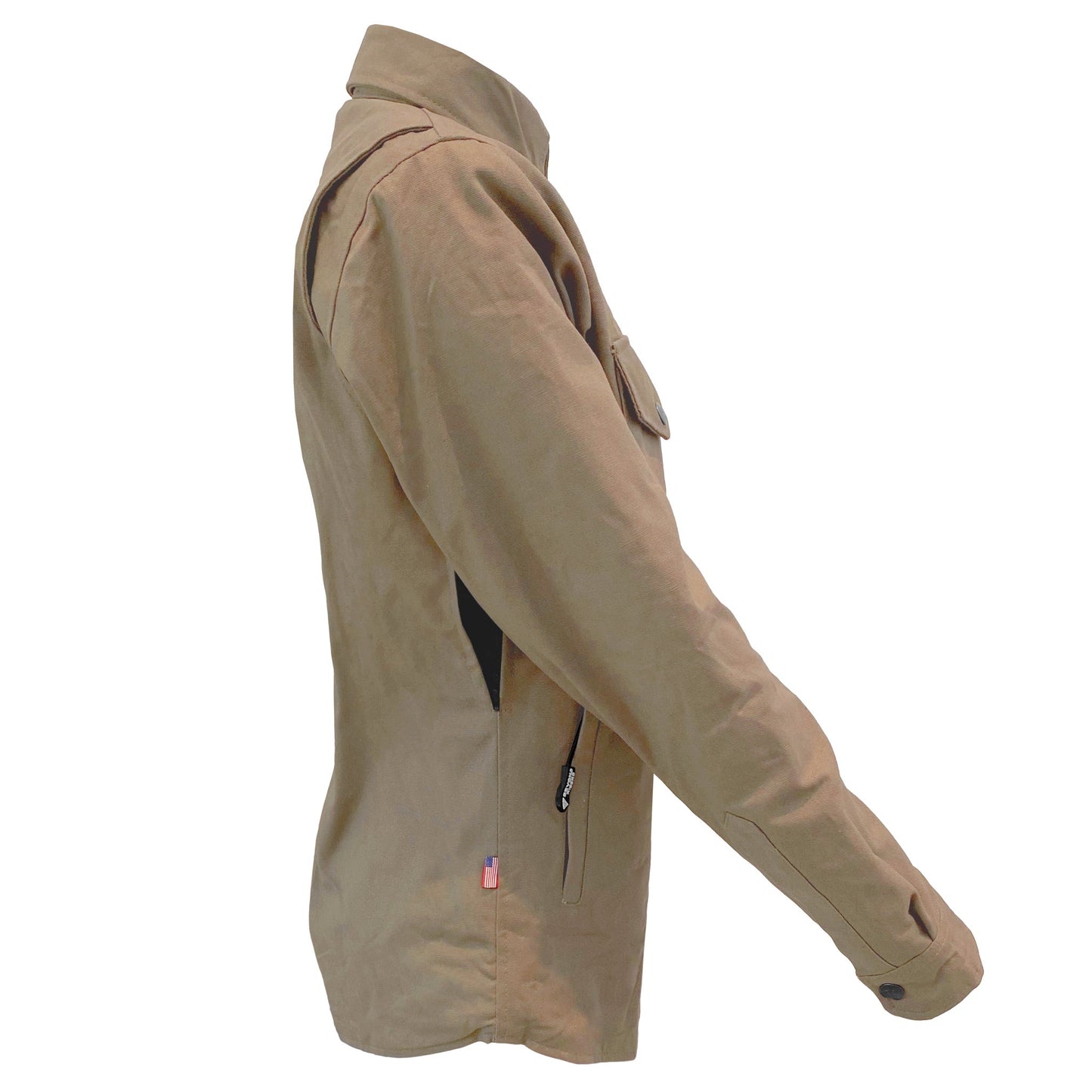 Protective Canvas Jacket for Women - Camel