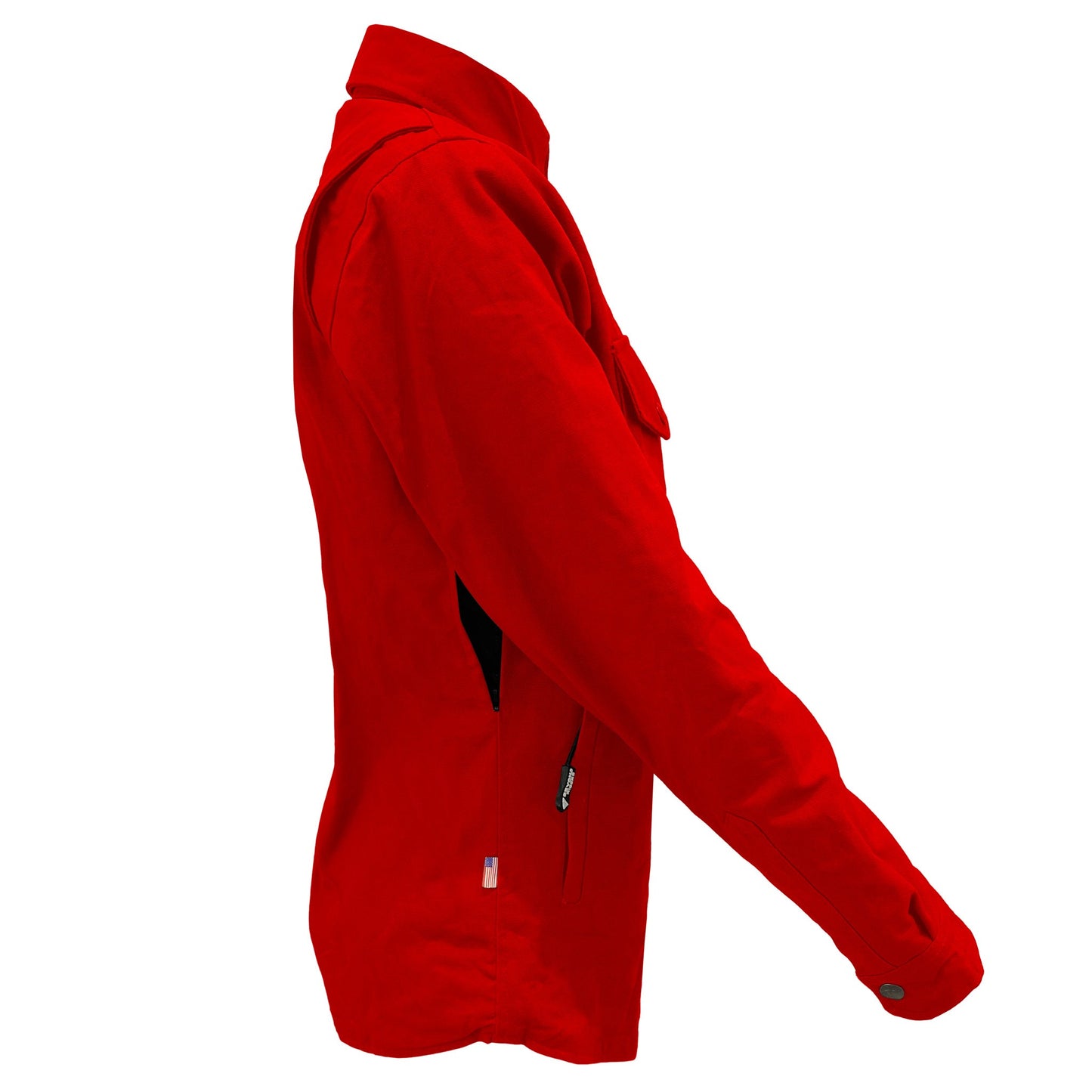 Protective Canvas Jacket for Women - Red