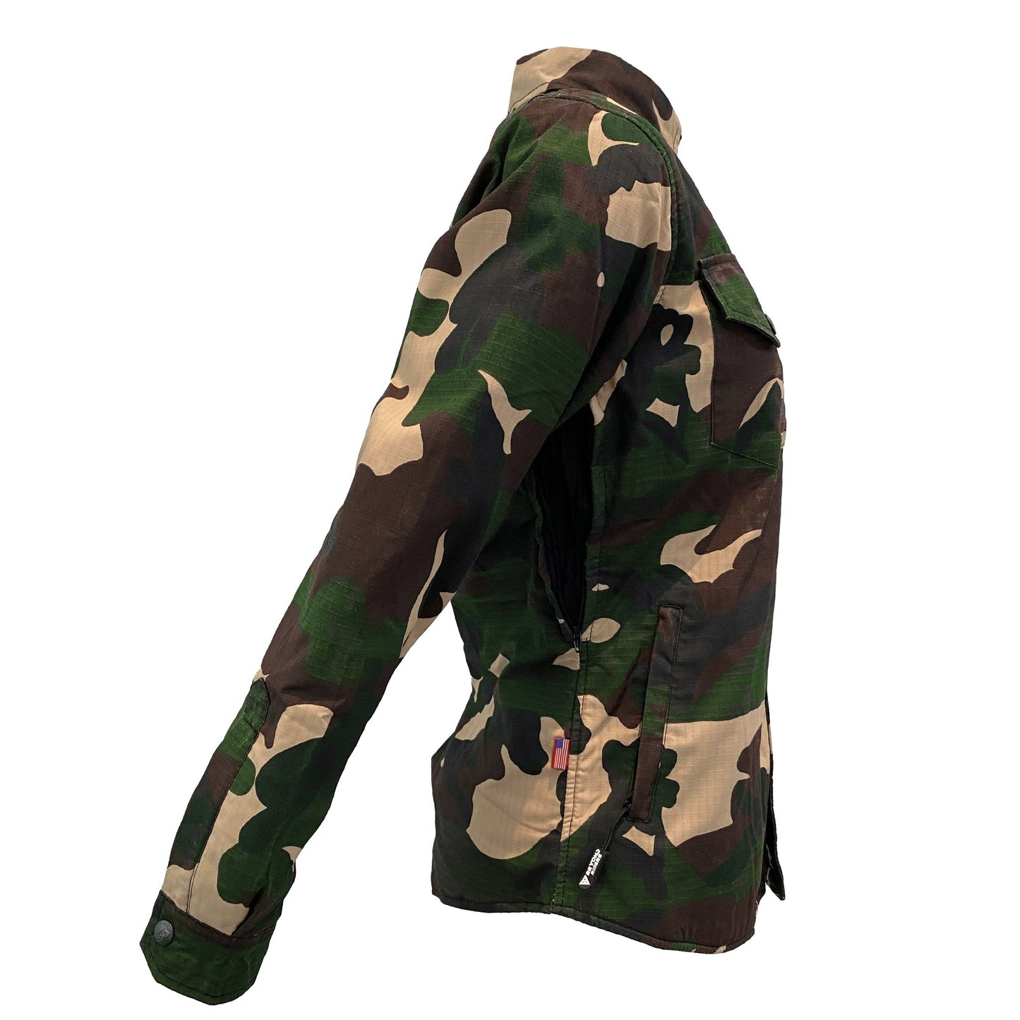 Protective Camouflage Shirt for Women "Knight Hawk" - Dark Color