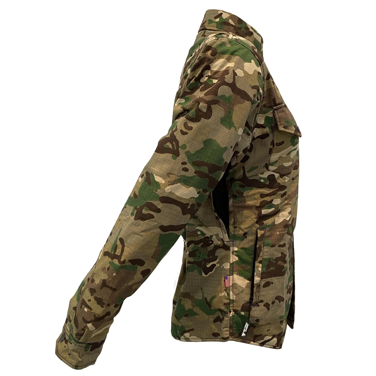 Protective Camouflage Shirt for Women "Delta Four" - Light Color with Pads