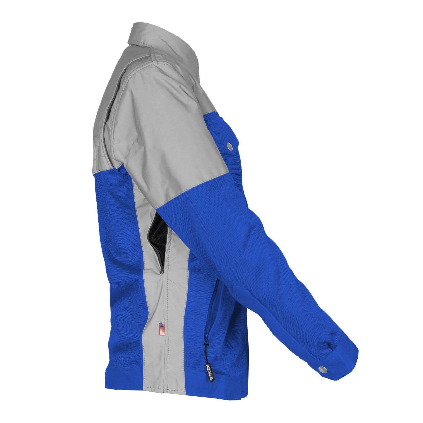 Summer Mesh Reflective Shirt Blue Eclipse for Women