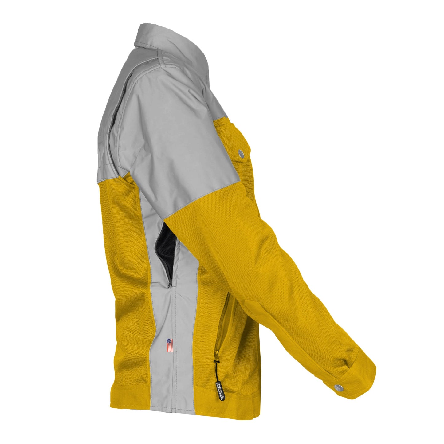 Summer Mesh Reflective Shirt Yellow Eclipse for Women