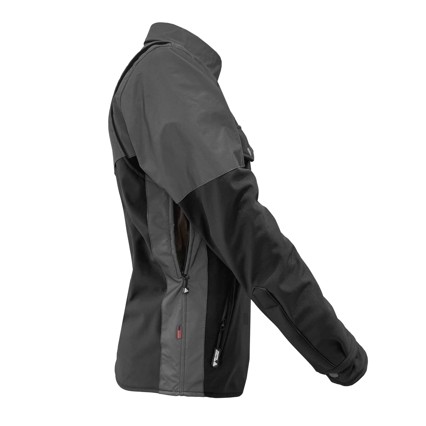 SoftShell Reflective "Nightfall Nebula" Winter Jacket for Women - Black Matte