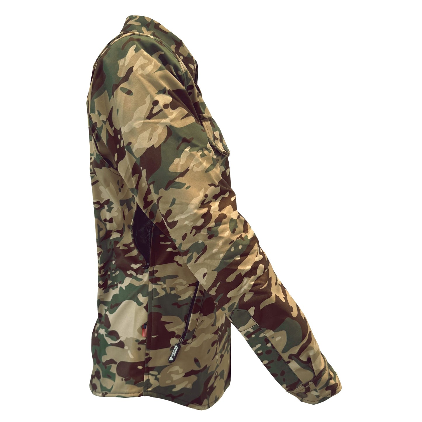 Protective SoftShell Winter Jacket for Women Camouflage Delta Four