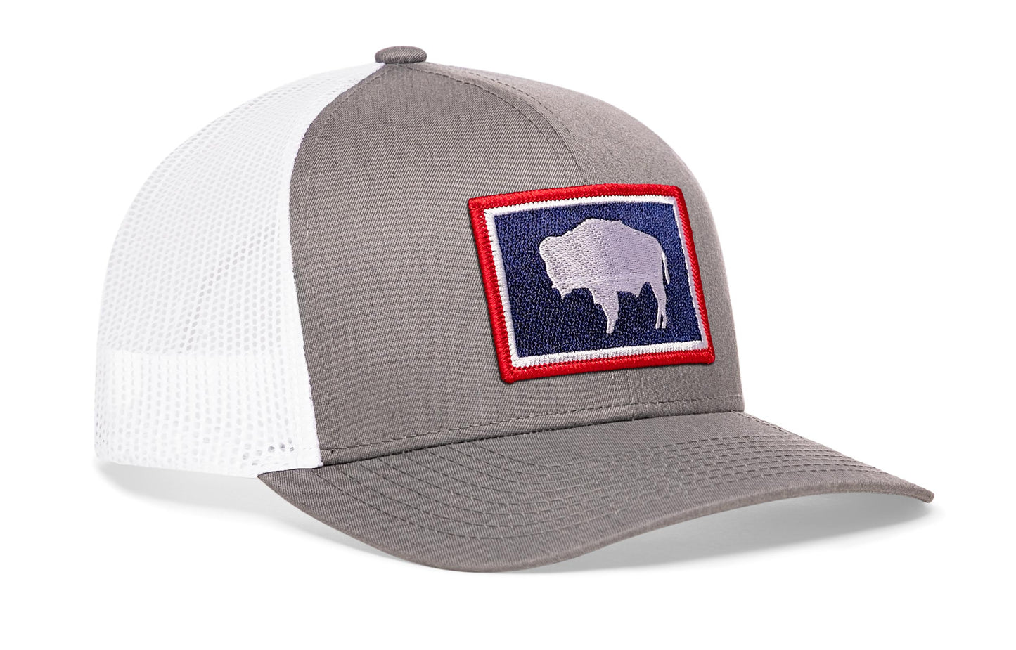 Wyoming Flag Trucker Hat | WY Snapback