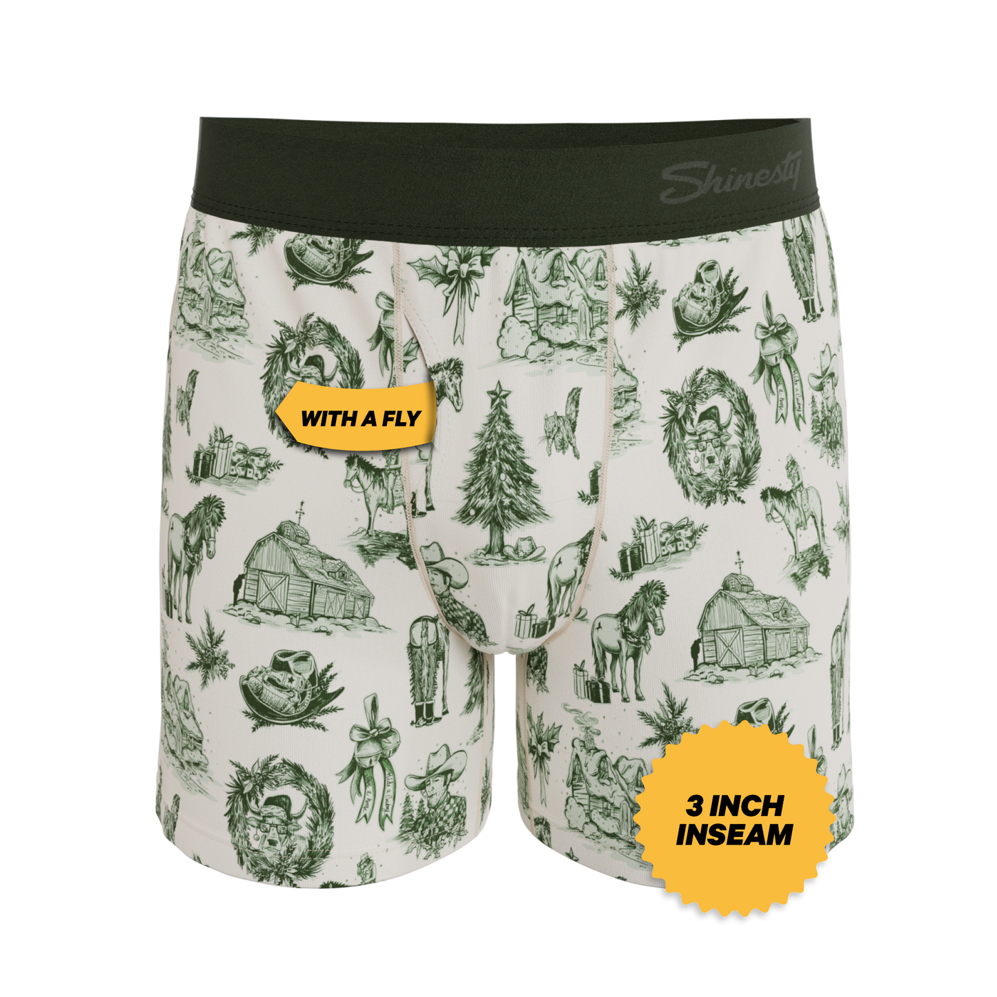 The Western Wonderland | Western Toile Men’s Boxers