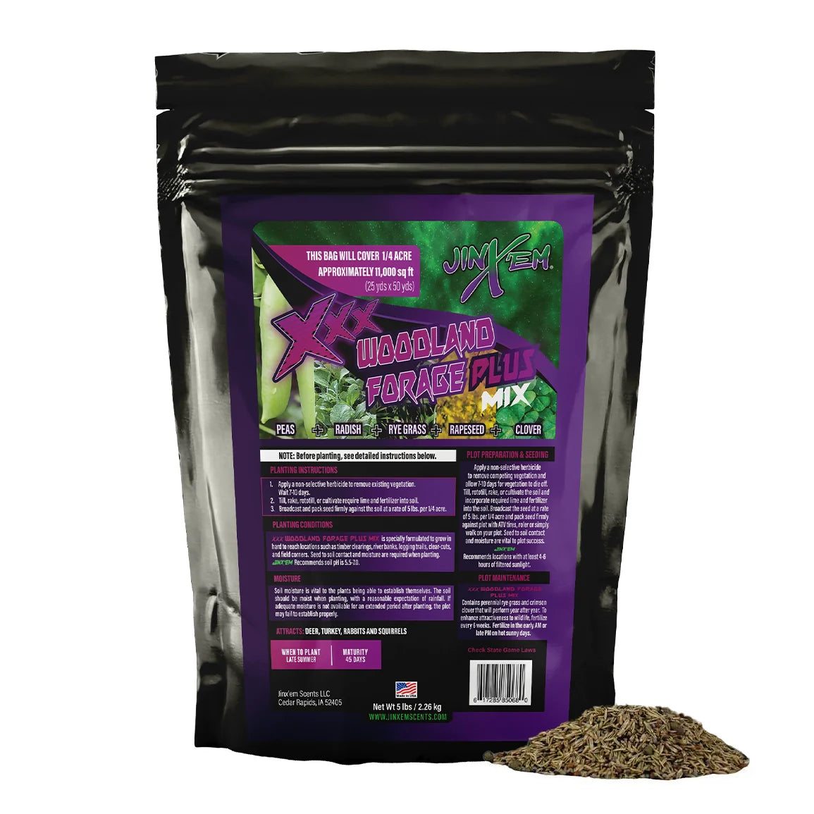 XXX Woodland Forage Plus Mix