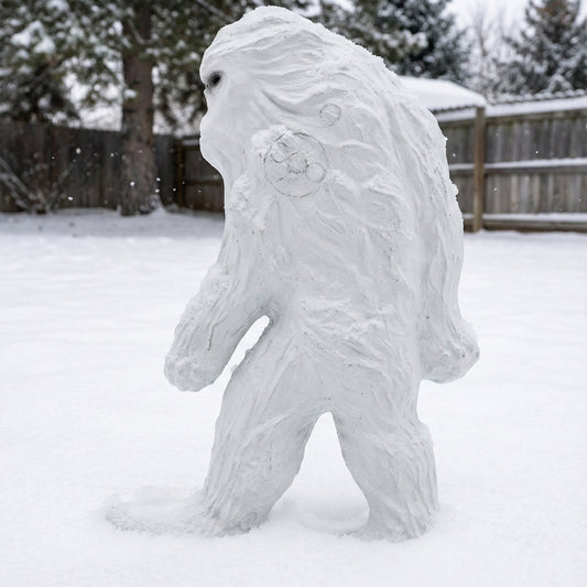 Real Wild 3D Backyard Yeti Archery Target with EZ Pull Foam