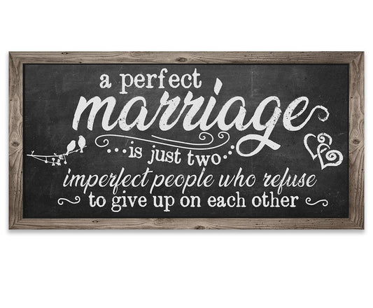 A Perfect Marriage - Canvas
