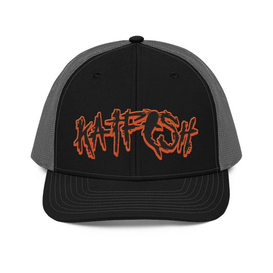 Graffiti Embroidered Neon Orange (Snapback)