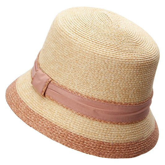 Woman's paper braid Bucket Hat