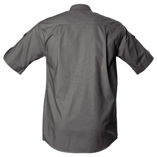 Shooter Shirt for Men with Embroidered Buffalo Logo - S/Sleeve