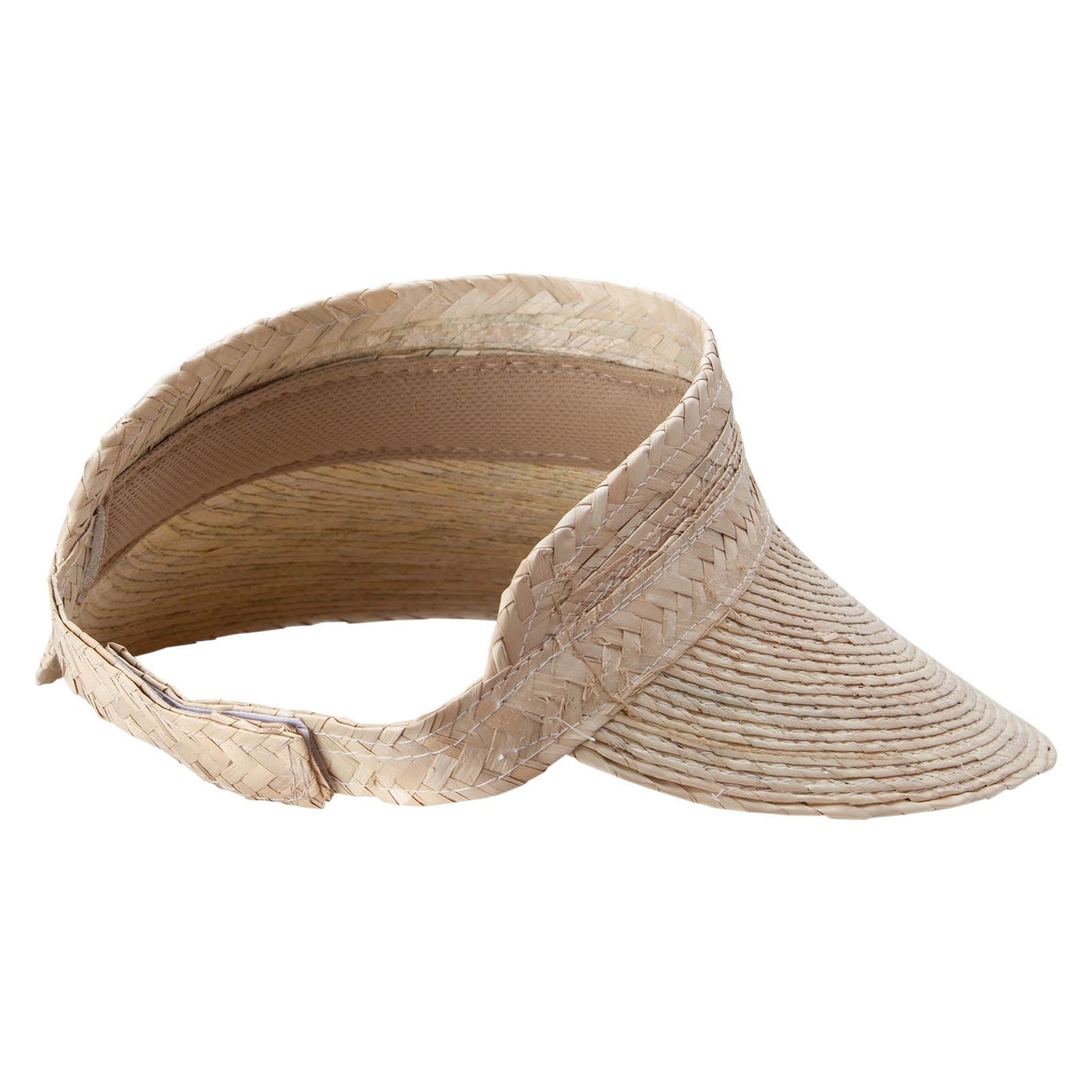 Womens Light Palm Braid Visor