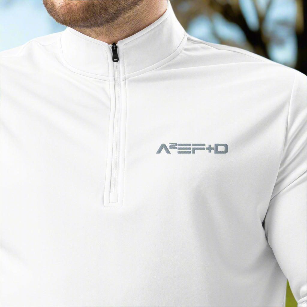 Against All Enemies (Moto) Premium Adidas Quarter-zip pullover