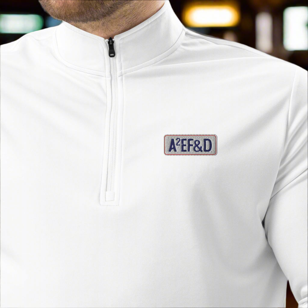 Against All Enemies Premium Adidas Quarter-zip Pullover