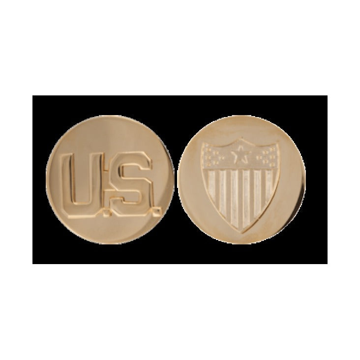 Adjutant General Enlisted Collar Device Set