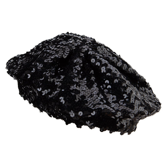 Women's Sequin Beret Hat